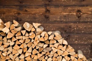 Pile of firewood